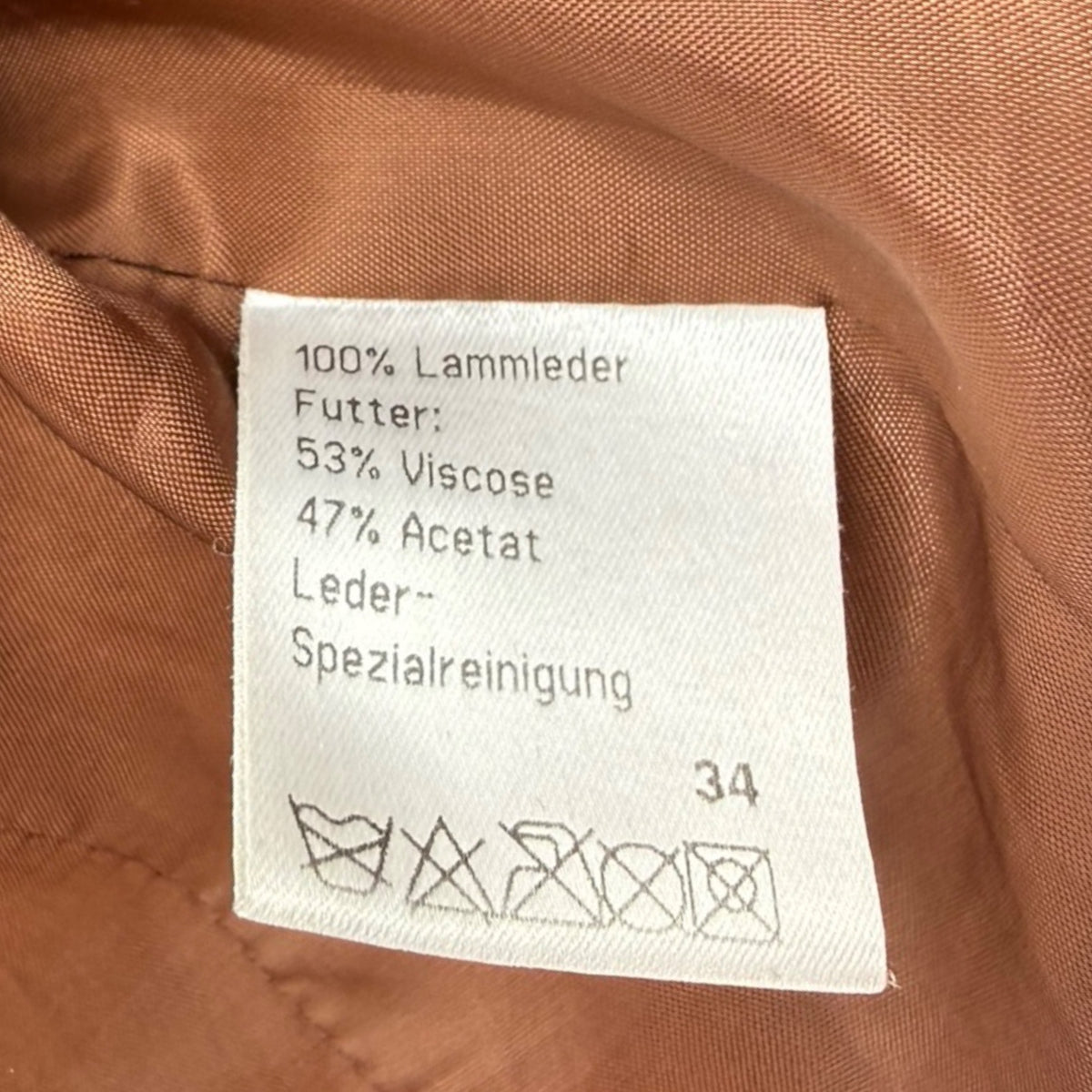 Cognac Lamb Leather Jacket