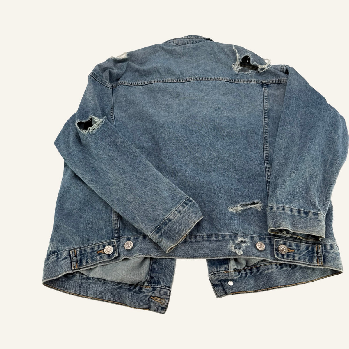 H&M Divided – Oversized Denim Jacket | Vintage Blue