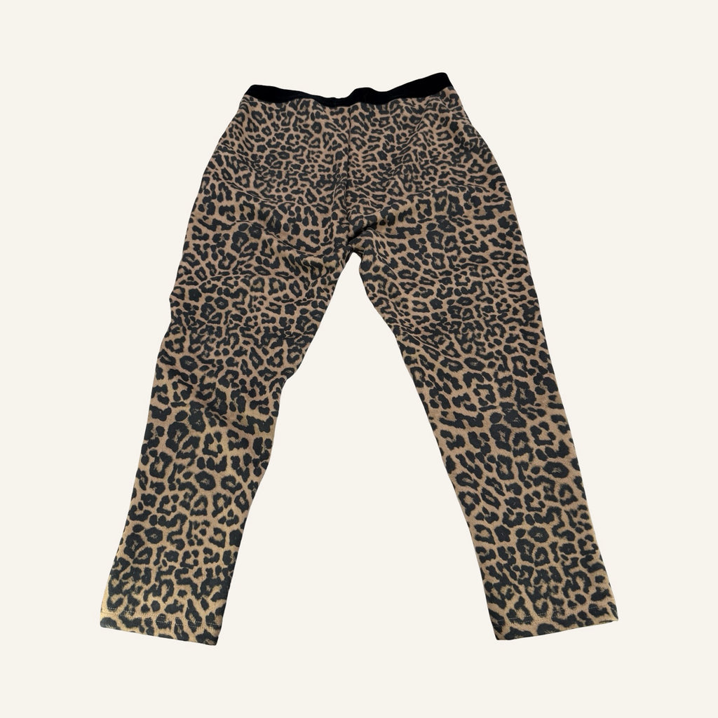 ZARA BASIC | Leo Print Pants – Wild Side Edition | XXL