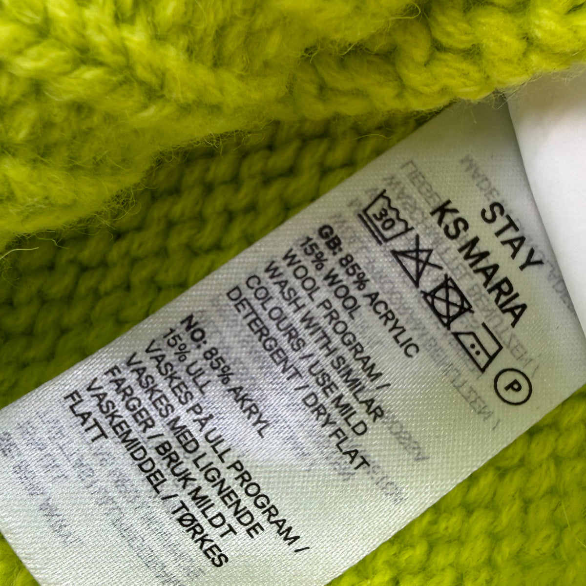 Lime Crush – Chunky Knit Pullover | STAY