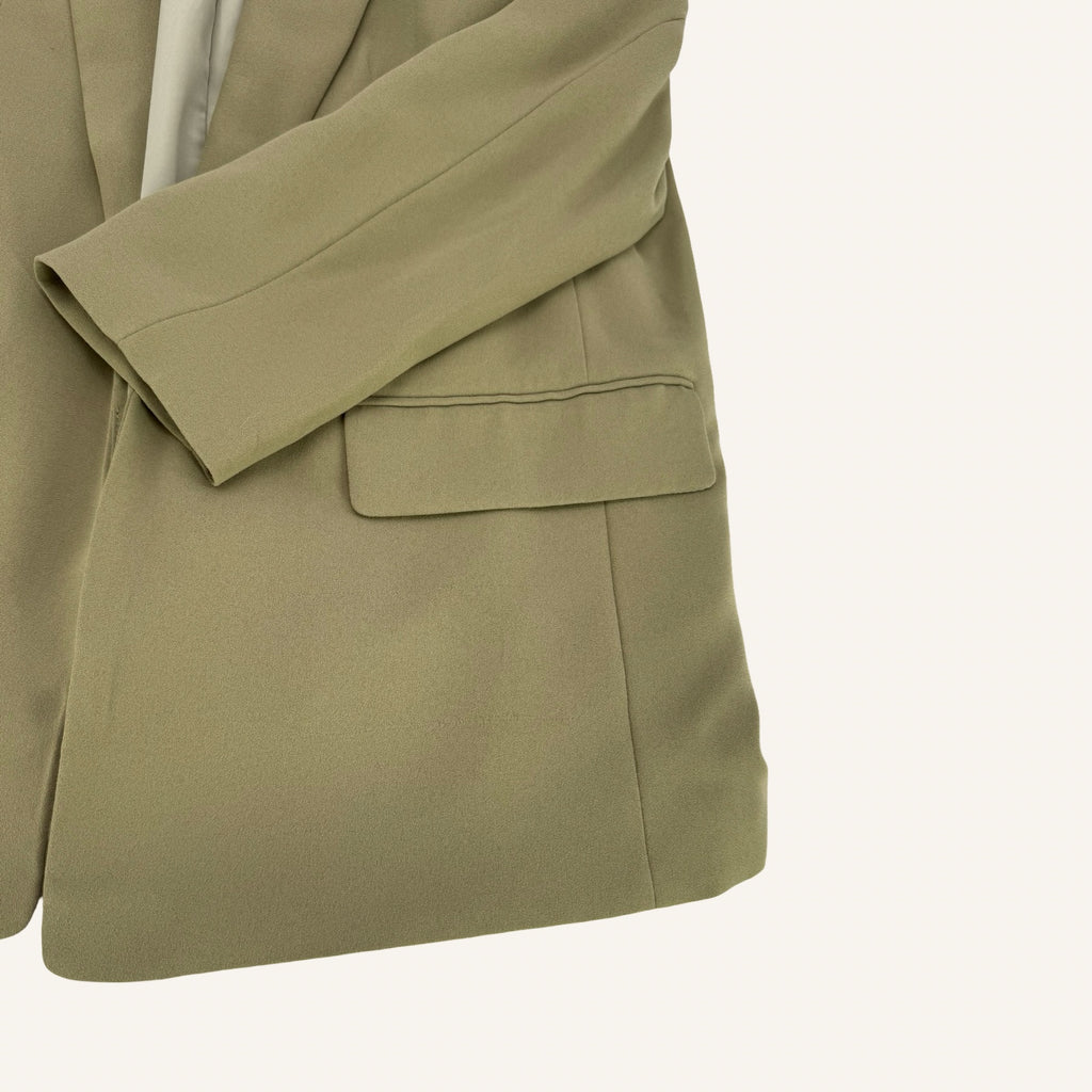 H&M Oversized Blazer – Olive Green | Gr. 46