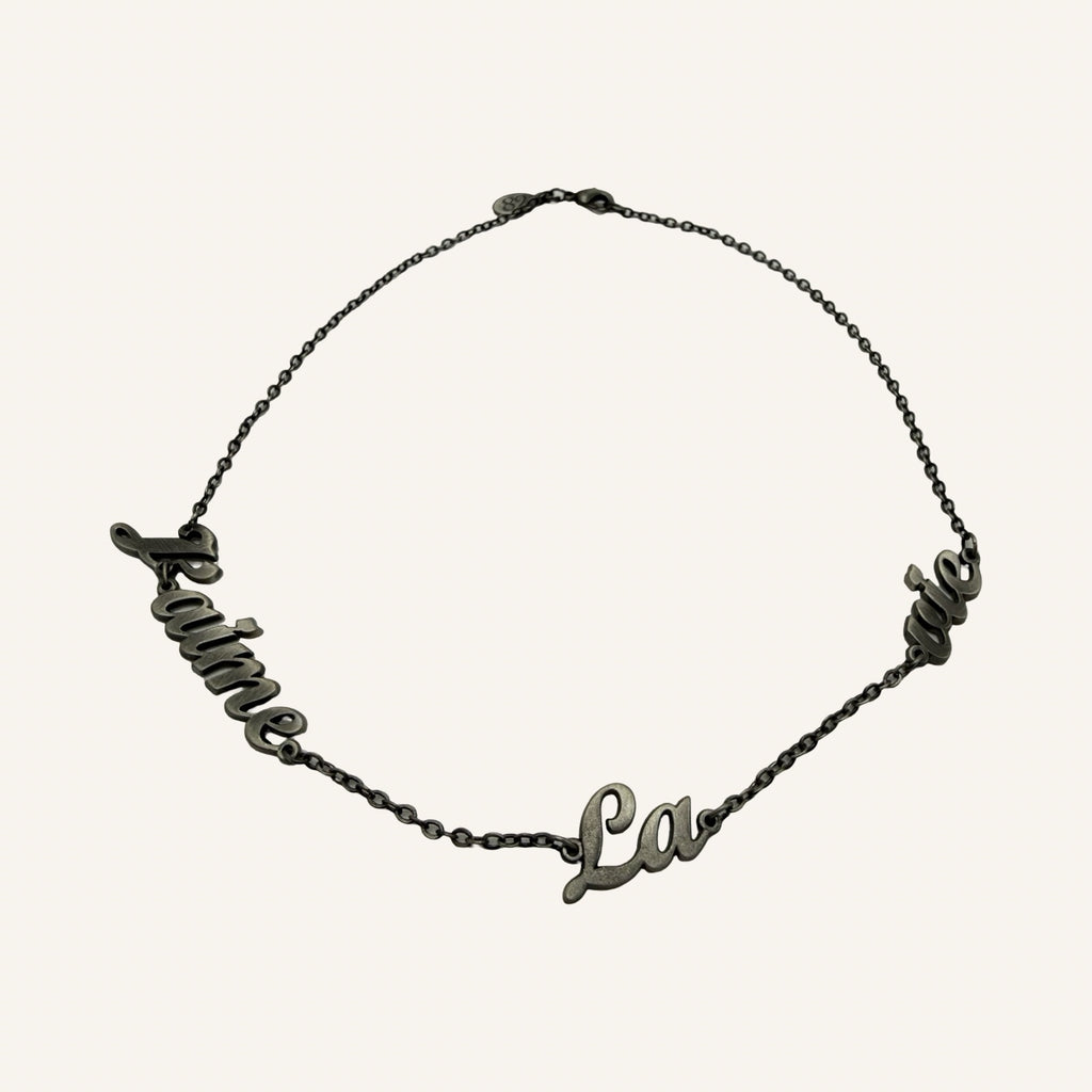 La Vie J’aime – Statement-Kette im Vintage-Look | Antiksilber