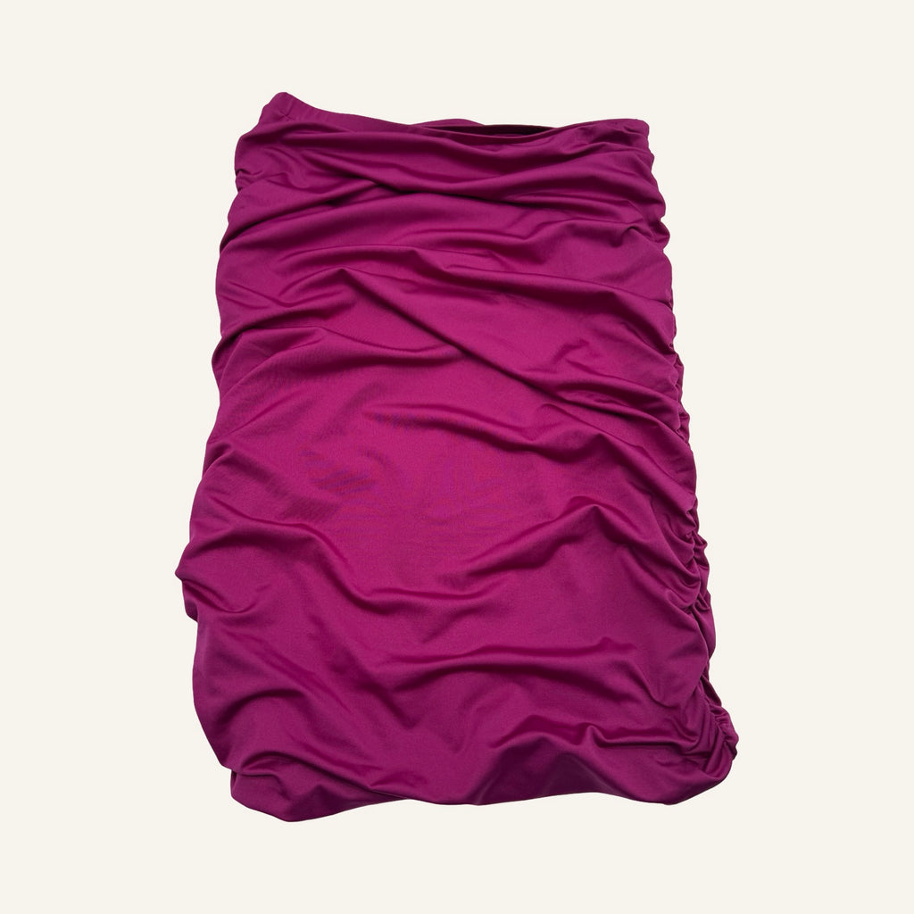 Ashley Brooke – Pink Ruched Midi Skirt | Größe 36