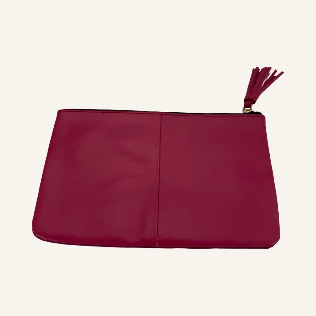 BILLY BAG Clutch Pink | Faux Fur Statement Bag | lala